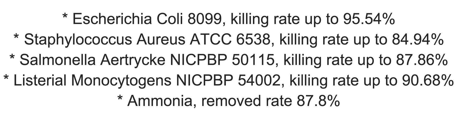 ozone killing rate